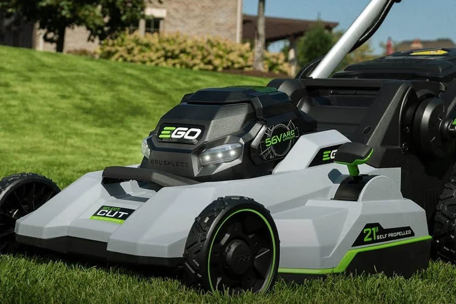 top self propelled lawn mower